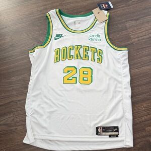 NWT Official Nike Classic Edition Rockets Jersey Sengun